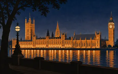 Westminster, One fire, and everything that survived it: an illustration of a place on this route.