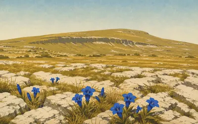 Widdybank Fell, Arctic flowers that never left: an illustration of a place on this route.