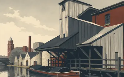 Wigan Pier, The most famous joke in Lancashire: an illustration of a place on this route.